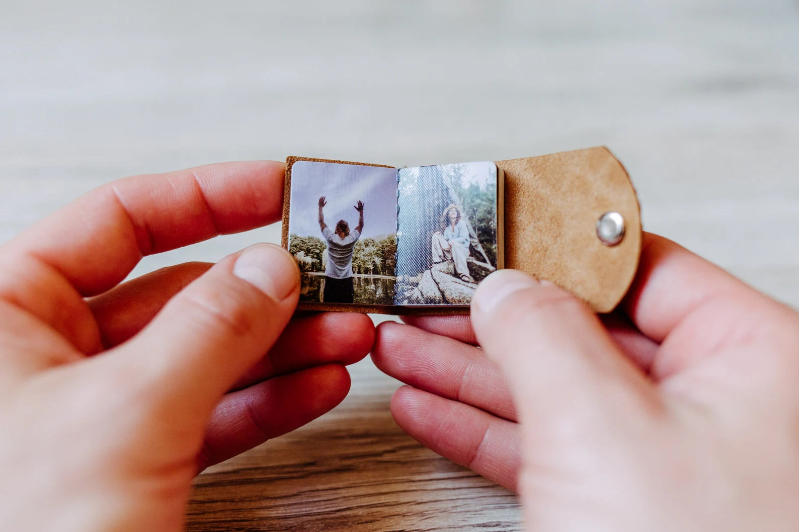 Das kleinste Fotobuch der Welt – personalisiertes Geschenk für Freund/Freundin, Jahrestag, Erinnerung für immer